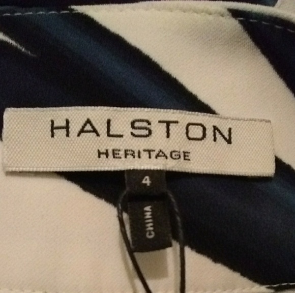 Halston Heritage draped printed skirt - Picture 6 of 7